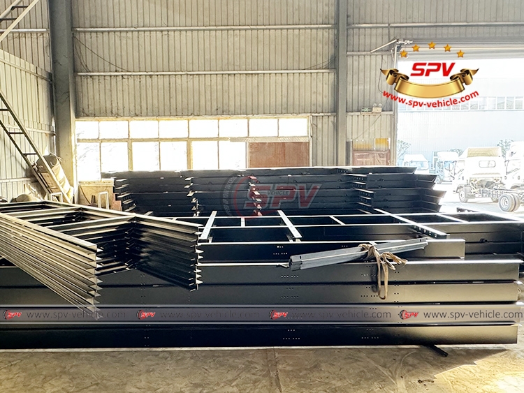 Iron Frames for Freezer Truck Boxes